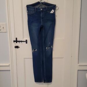 Old Navy Rock Star Super Skinny Jeans 6 Tall NWT